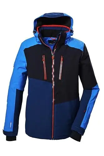 Produktbild: killtec Herren Skijacke/Funktionsjacke mit abzippbarer Kapuze und Schneefang KSW 70 MN SKI JCKT, himmelblau, 3XL, 41957-000