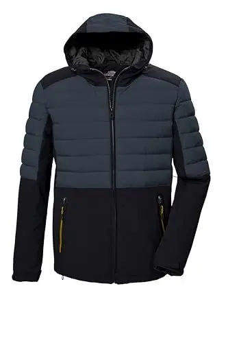 Produktbild: killtec Herren Steppjacke/Funktionsjacke mit Kapuze KOW 3 MN JCKT, schwarz, XL, 41831-000