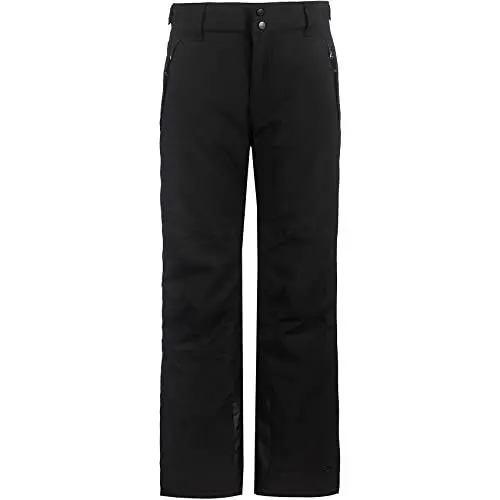 Produktbild: killtec Jungen Funktionshose/Skihose mit abzippbarem Latz, Schneefang und Kantenschutz - KSW 79 BYS SKI PNTS, schwarz, 176, 37310-000