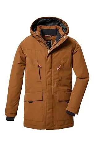 Produktbild: killtec Jungen Funktionsparka/Parka wasserdicht mit Kapuze KOW 378 BYS PRK, braun, 152, 42171-000