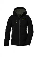 Produktbild: killtec Jungen Steppjacke/Winterjacke mit Kapuze KOW 374 BYS QLTD JCKT, schwarz, 176, 42167-000