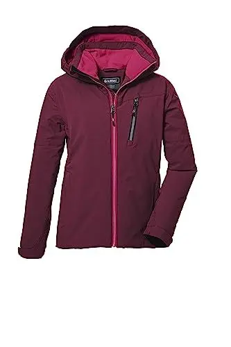 Produktbild: killtec Mädchen Funktionsjacke mit Kapuze/Winterjacke ist wasserdicht KOW 169 GRLS JCKT, dunkel himbeere, 164, 40926-000