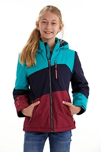 Produktbild: killtec Mädchen Lynge Grls Jckt B Funktionsjacke Mit Kapuze, azur, 164