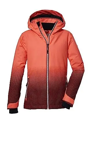Produktbild: killtec Mädchen Skijacke wasserdicht/Funktionsjacke mit Kapuze und Schneefang KSW 183 GRLS SKI JCKT, koralle, 164, 39905-000