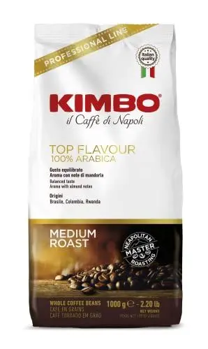 Produktbild: Kimbo Top Flavour, Bohnen - Espresso, 1 kg