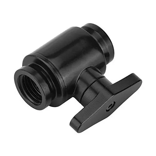 Produktbild: G1/4-Zoll Wasserkugelhahn für PC-Wasserkühlsysteme, Innengewinde, 37mm, Schwarz Wasserkühlungsventil Wasserkugelventil für Computer-Wasserkühlungssystem