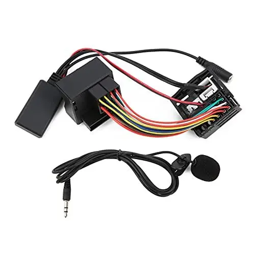Produktbild: KIMISS Auto-Audio-Musikadapter, Mikrofonadapter Auxiliary Audio Wire 150cm/59in Länge AUX Bluetooth Adapter für RNS 510/RCD 300