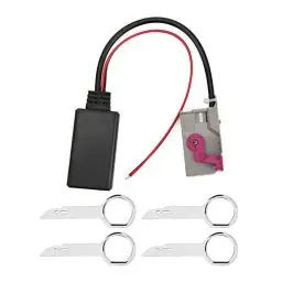 Produktbild: KIMISS Auto Bluetooth Adapter Modul für A3 A4 A8 mit RNS-E Navigation AUX-IN Kabel 32 Pin Wireless Car CD Stereo AUX Musik Interface für A3 A4 A8