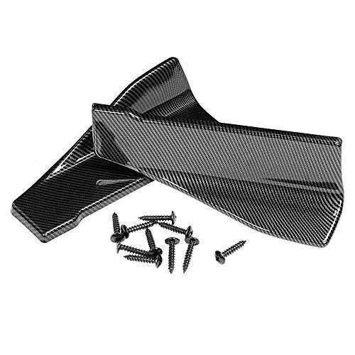 Produktbild: KIMISS Auto Seitenschweller, 35 cm Kohlefaser für Automobile Universal Seitenschweller/Heckstoßstange Lip Splitter Winglet Schürzen