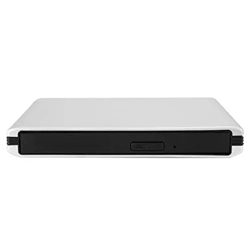 Produktbild: KIMISS Externer USB3.0-Blu-Ray-DVD-CD-Brenner aus Premium-Aluminiumlegierung, Optisches Hochgeschwindigkeitslaufwerk, Disc-Brenner und DVD-Recorder, Kompatibel mit Desktop,