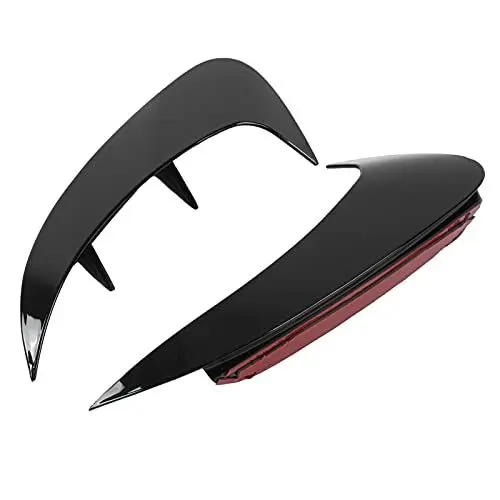 Produktbild: KIMISS Heckstoßstange Lip Diffusor, Heckstoßstange Lüftungsgitter Zierleiste Spoiler Ersatz für A-Klasse W177 AMG Line 2018+(nur für Limousine)