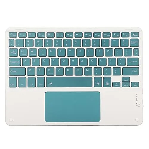 Produktbild: KIMISS Kabellose Tastatur, mit Touchpad, Quadratischer Tastenkappe, Ultra 10 Zoll, Schlank, Tragbar, Elektronik, Computerzubehör, Computerzubehör, Peripheriegeräte, Tastaturen, Mäuse,