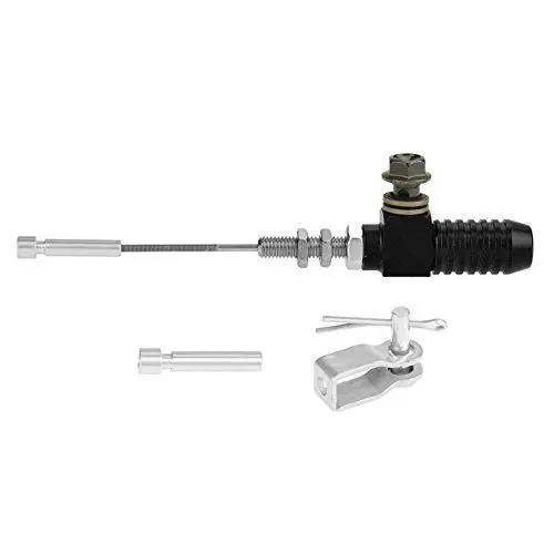 Produktbild: KIMISS Kupplungs Bremspumpe M10x125mm Universal Motorrad Hydraulikkupplung Hauptbremszylinder Stangen Bremspumpe(Schwarz) hydraulische