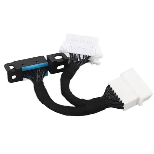 Produktbild: OBD2-Splitterkabel, 16-polig, Stecker auf Buchse, Verlängerung, Diagnosegerät-Adapter für Standard-OBD2-Protokolle, ABS-Material, 0,5 M, Universelle Passform