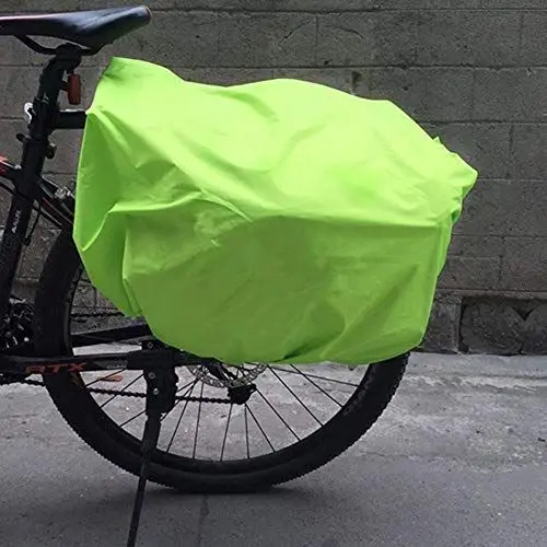 Produktbild: KIMISS Outdoor-Fahrradträger, Faltbar, Wasserdicht, Staubdicht, Packtasche, Regentasche, Regenschutz für Fahrräder, Rucksack, Regenmantel