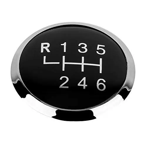 Produktbild: KIMISS Schaltknauf Stick Cover Car 6-Gang-Emblem-Abzeichenkappe für T5 T5.1 + t5 schaltknauf kappe