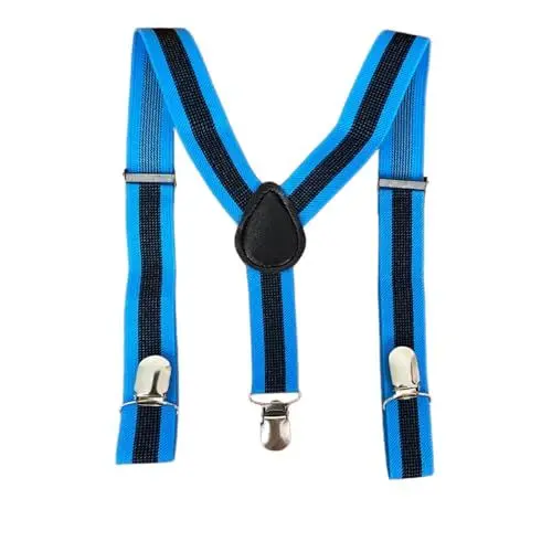 Produktbild: Kinder Herren Hosenträger Breit Elastisch - Längenverstellbar Y-Form mit Starken 3er Clips Hosenträger Gürtel für Damen Baby von 1-24 Jahr-16