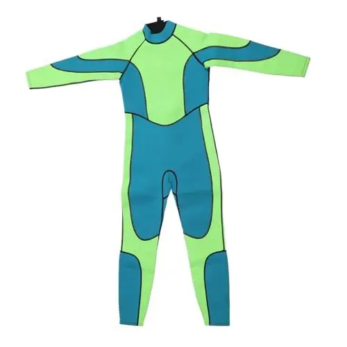 Produktbild: Kinder Warm Halten Neopren Anzug, 2,5mm Lang ärmel Iger UV-Schutz Ganzkörper-Taucher Anzug Zum Schwimmen Tauchen Surfen (Größe 8)