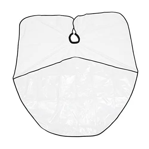 Produktbild: Angoily Kinderfriseurtuch formelle Damenkleider Schürzen für Frauen Haarschneideumhang für Kinder Damenroben Schal Haarstyling-Schürze Stylist Schneidkragen Haarfärbemittel Polyester Weiß