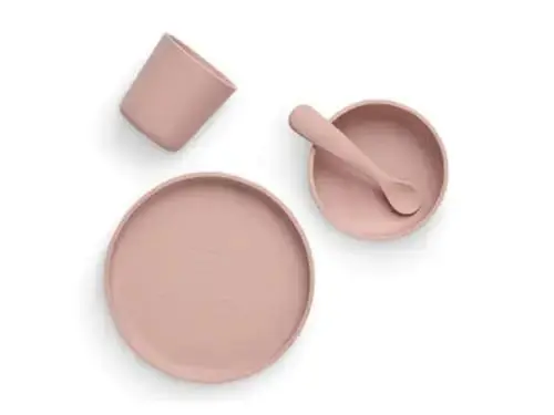 Produktbild: Kindergeschirrset 4-teilig - Pale Pink