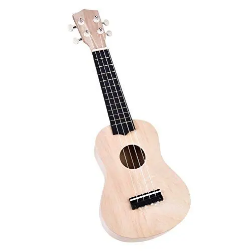 Produktbild: Kindergitarre, 2 Zoll Ukulele Kinder Ukulele Diy Kit Lindenholz Ukelele zum Zusammenbauen für Kinder und kreative Projekte