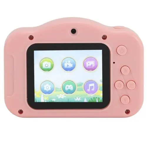 Produktbild: Kinderkamera, Klares Bild, 40 MP, HD-Videoaufnahme, Digitalkamera für, mit MP3-Musikwiedergabe, Tragbar und Sicher aus ABS-Material (#2)