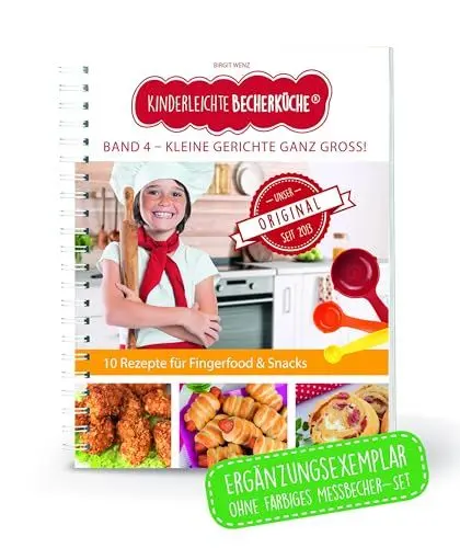 Produktbild: Kinderleichte Becherküche Band 4- Ergänzungsexemplar ohne Messbecher mit 10 herzhaften Rezepten, Kleine Gerichte ganz Groß, Bekannt aus Die Höhle der ... Backen und Kochen für Kinder ab 3 Jahren)