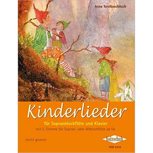 Produktbild: Kinderlieder für Sopranblockflöte und Klavier