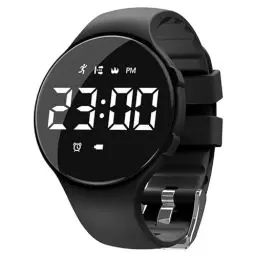 Produktbild: Kinderuhr mit Schrittzähler Kinder Digital Armbanduhr Fitnessuhr ohne App und Handy Digitaluhr Kinder Junge Mädchen Fitnessarmband Fitness Tracker Kinder Uhr Wecker Wasserdicht Kalorien