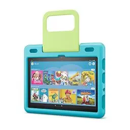 Produktbild: Kindgerechte Hülle von Amazon für das Fire HD 10-Tablet, aquamarin │ Für Kinder von 3–7 Jahren | Nur kompatibel mit Tablets der 11. Generation (2021)