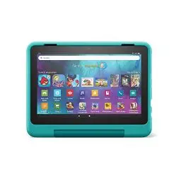 Produktbild: Kindgerechte Hülle von Amazon für das Fire HD 8-Tablet (nur kompatibel mit der 12. Generation, 2022), blaugrün