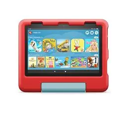 Produktbild: Kindgerechte Schutzhülle von Amazon für das Fire HD 8-Tablet (nur kompatibel mit der 12. Generation, 2022), rot