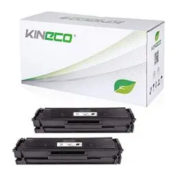 Produktbild: Kineco 2 Toner mit CHIP kompatibel mit W1106A 106A für HP Laser 107a 107 107w MFP 130 135a 135ag 135w 135wg 137fnw 137fwg 138fnw 138fw 138p 138pn 138pnw