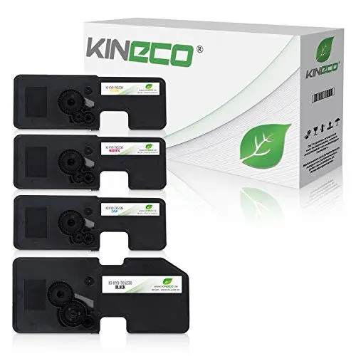 Produktbild: Kineco 4 Toner ersetzt TK5230 Multipack für Kyocera Ecosys M5521cdn M5521cdw P5021cdw