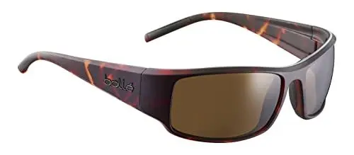 Produktbild: bollé - King Schildkröte matt – Braun polarisiert, große Sonnenbrille, Uni, Erwachsene