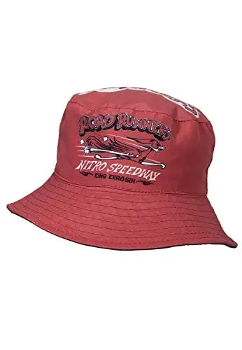 Produktbild: King Kerosin Herren Bucket Hat Anglerhut Fischerhut Schlapphut Wendefunktion Faltbar Sonnenhut Road Runners