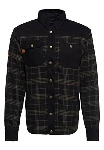 Produktbild: King Kerosin Herren Outdoor Funktionshemd Flanell Funktionsjacke Softshell Innenfutter K.k. Adventure Gear K.k. Adventure Gear
