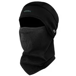 Produktbild: KINGBIKE Sturmhaube Sturmmaske Balaclava Skimaske Warme Gesichtsmaske für Kaltes Wetter Winter Skifahren Snowboarden Motorradfahren Eisfischen Herren Damen Schwarz(Vlies)