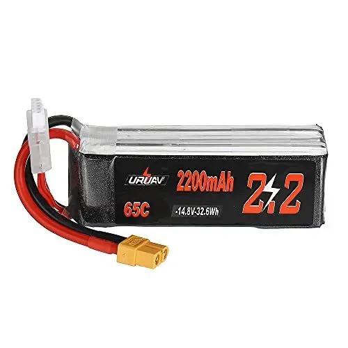 Produktbild: KINGDUO 14.8V 2200Mah 65C 4S Lipo Batterie xt60 Stecker Für Eachine Fury Wing Flugzeug Feilun Ft011