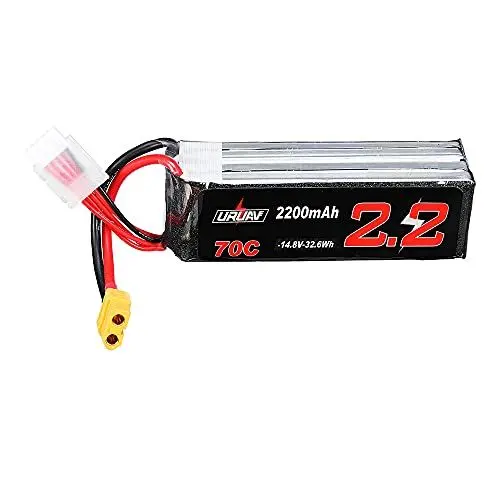 Produktbild: KINGDUO 14.8V 2200Mah 70C 4S Lipo Batterie Xt60 Stecker Für Eachine Fury Wing Flugzeug Feilun Ft011
