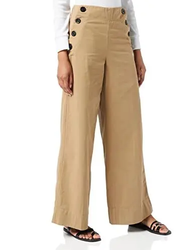 Produktbild: Kings of Indigo Damen Fallon Hose, Beige (Stone Camel 7514), W(Herstellergröße:28/32)