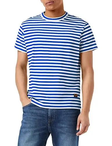 Produktbild: Kings of Indigo Herren Darius T-Shirt, Blau (Surf The Web 8108), Large (Herstellergröße: L)