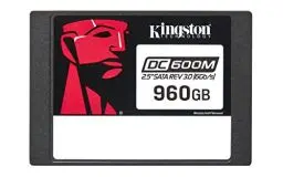 Produktbild: Kingston DC600M SSD 2.5” 960GB (gemischte Nutzung) Enterprise SATA SSD - SEDC600M/960G