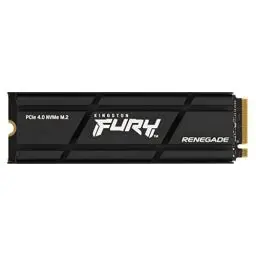 Produktbild: Kingston FURY Renegade 2000G PCIe 4.0 NVMe SSD W/ HEATSINK - Für Gamer, Enthusiasten und Hochleistungsnutzer- SFYRDK/2000G, Festkörper-Laufwerk