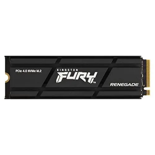 Produktbild: Kingston FURY Renegade 2000G PCIe 4.0 NVMe SSD W/ HEATSINK - Für Gamer, Enthusiasten und Hochleistungsnutzer- SFYRDK/2000G, Festkörper-Laufwerk