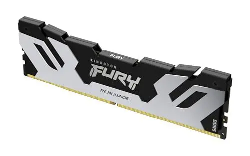 Produktbild: Kingston Fury Renegade DDR5 Silber/Schwarz XMP 16GB 6800MT/s CL36 DIMM Desktop Gaming Speicher - KF568C36RS-16