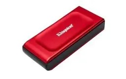 Produktbild: Kingston XS1000 2TB External SSD USB 3.2 Gen 2 Portables Laufwerk Rot-SXS1000R/2000G