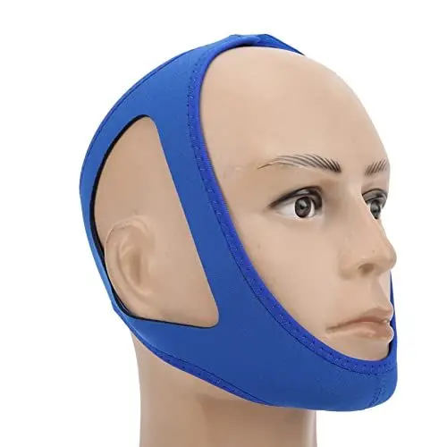 Produktbild: Kinnriemen Zum Schnarchen, Schnarchstopper & Anti-Schnarch-Kinnriemen für CPAP-Benutzer, Einstellbare Cpap-Kinnriemen-Schnarchlösung, Anti-Schnarch-Gerät, Atmungsaktiver Kieferstützgürtel(3#)