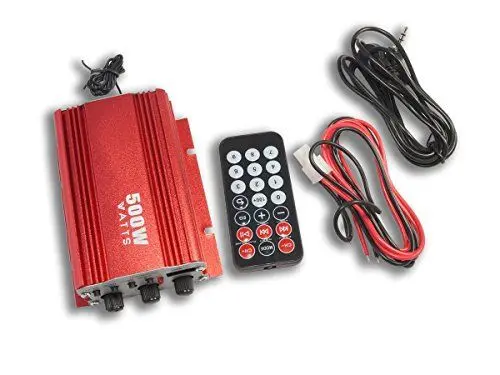 Produktbild: Kinter 95225137693 MA 700 Auto USB FM MP3 Verstärker mit Fernbedienung (2 Kanäle, 500 Watt, AUX)