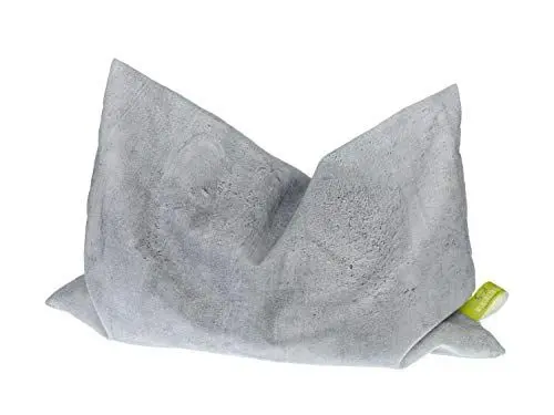 Produktbild: Miniblings Kirschkernkissen Bio Wärmekissen Mikrowelle 22x18cm Beton Stein grau
